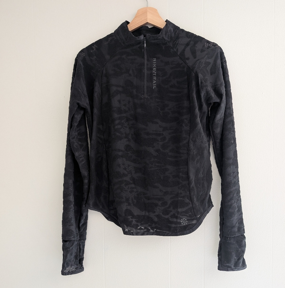 NWT Nike Trail Mid Layer Shirt - Picture 2 of 11